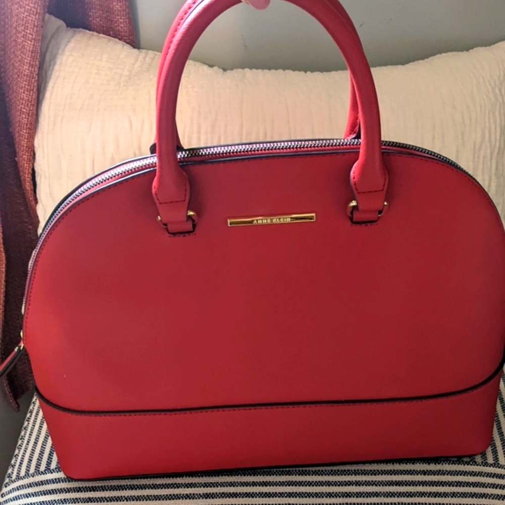 Red Satchel Purse